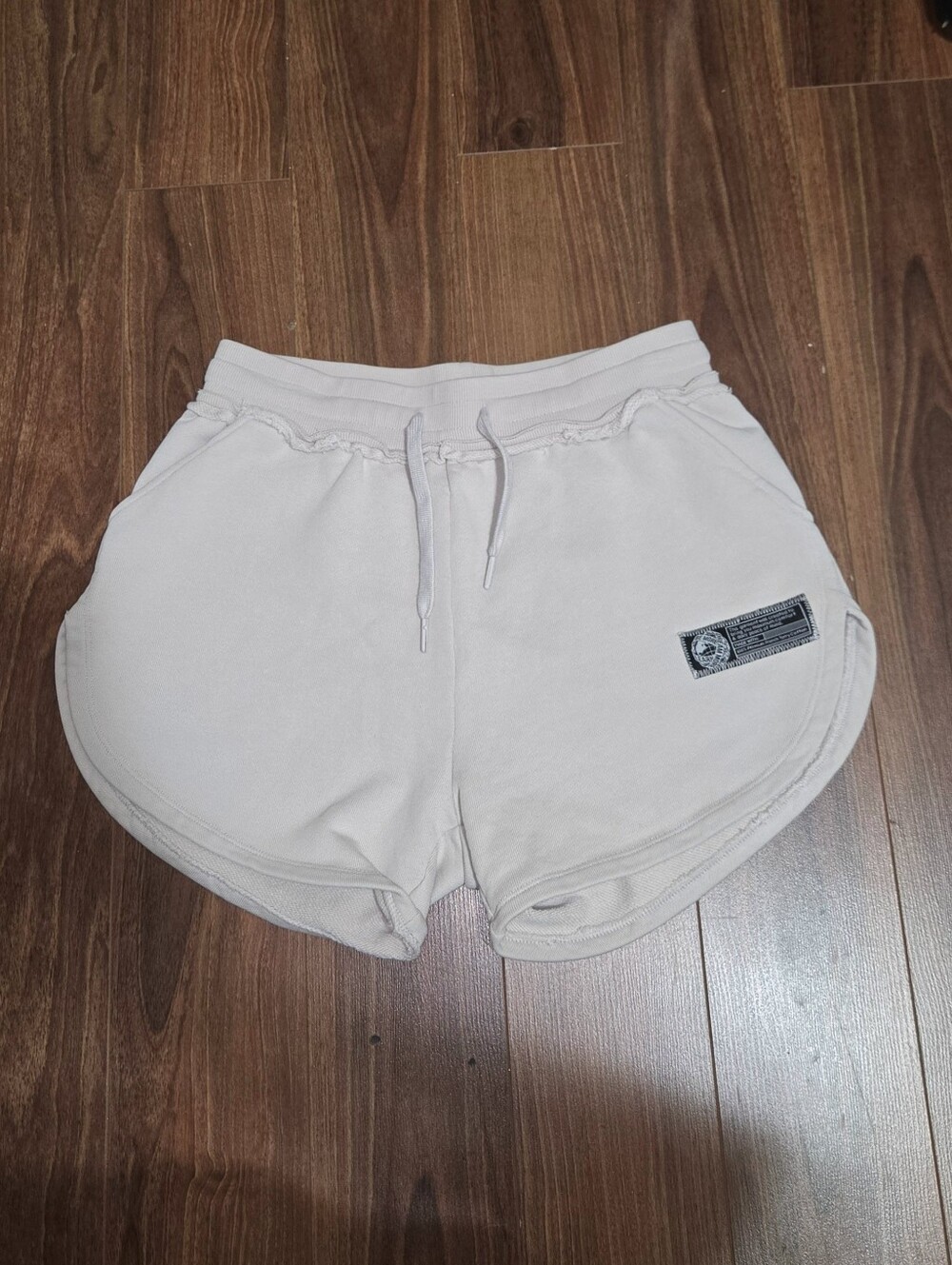 Aplhalete Amplify Very Terry Cream Shorts | Medium